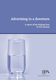 Advertising in a downturn